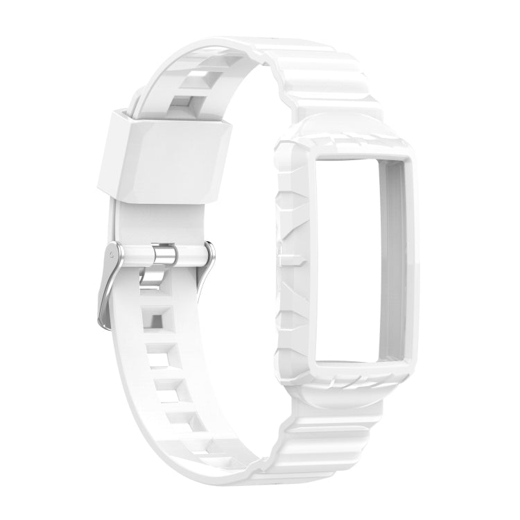 For Fitbit Charge 5 Silicone One Body Armor Watch Band