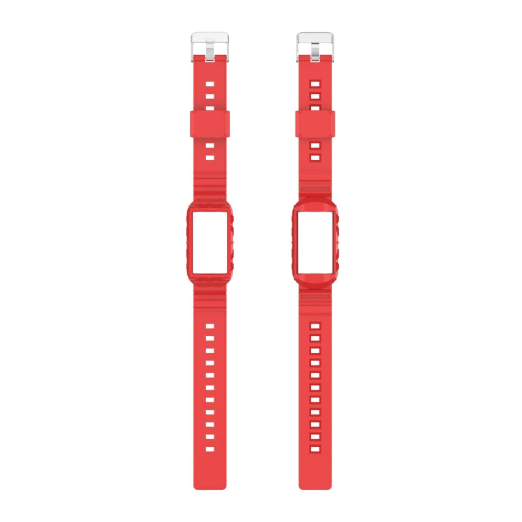 For Fitbit Charge 4 SE Silicone One Body Armor Watch Band
