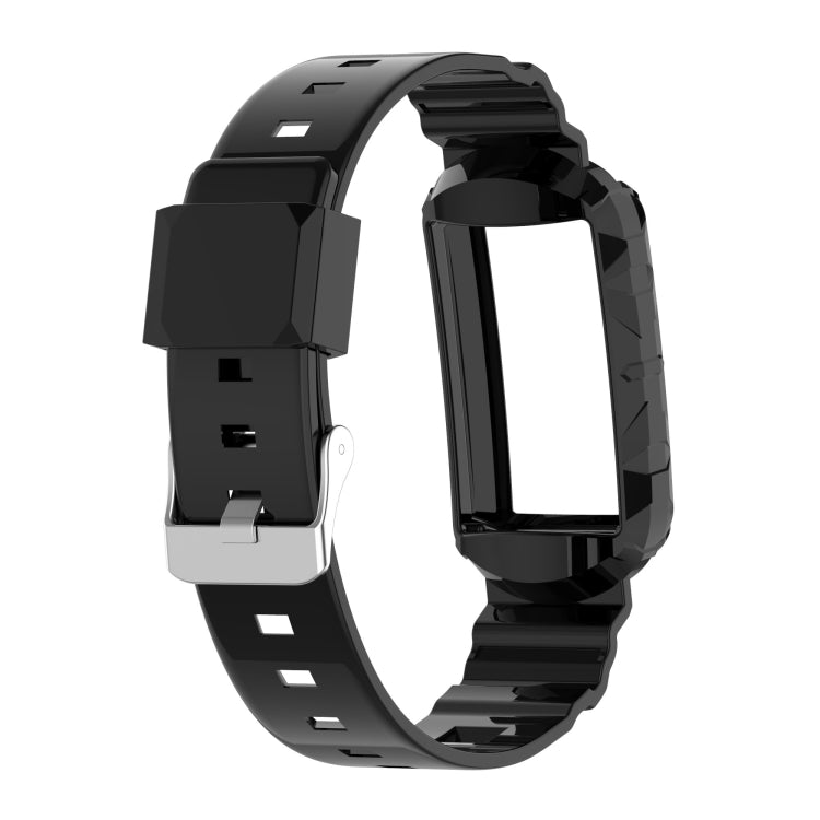 For Fitbit Charge 4 SE Silicone One Body Armor Watch Band