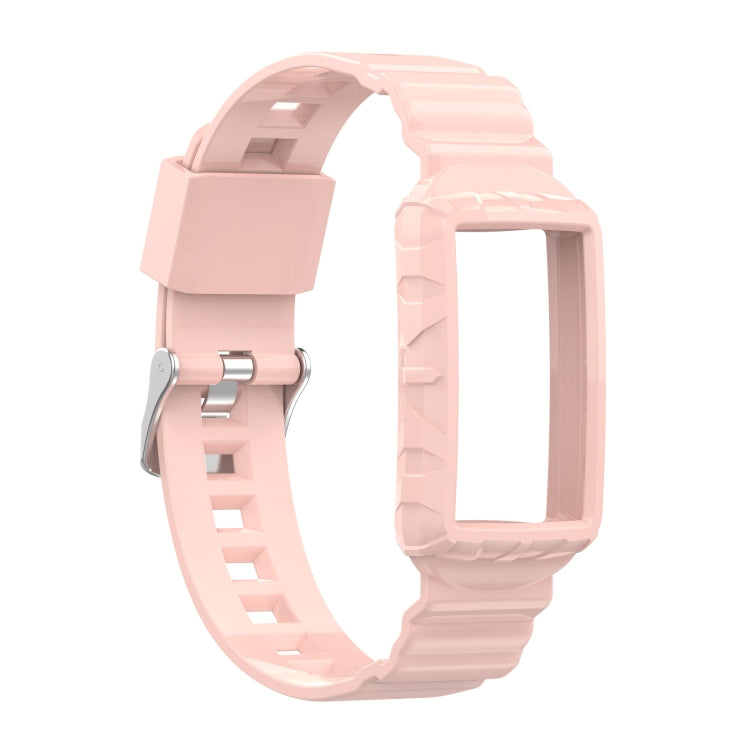 For Fitbit Charge 4 SE Silicone One Body Armor Watch Band