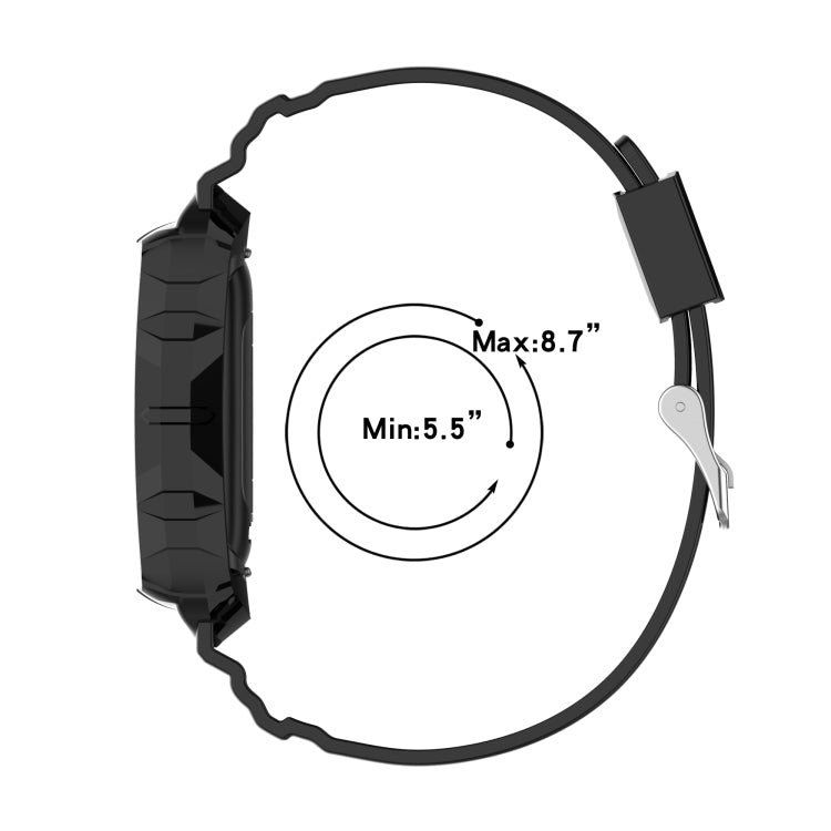 For Fitbit Charge 3 Silicone One Body Armor Watch Band
