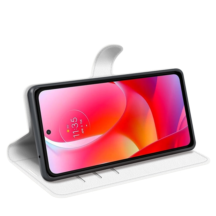 For Motorola Moto G Power 2022 Litchi Texture Horizontal Flip Protective Case with Holder & Card Slots & Wallet