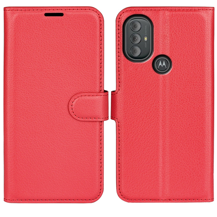 For Motorola Moto G Power 2022 Litchi Texture Horizontal Flip Protective Case with Holder & Card Slots & Wallet