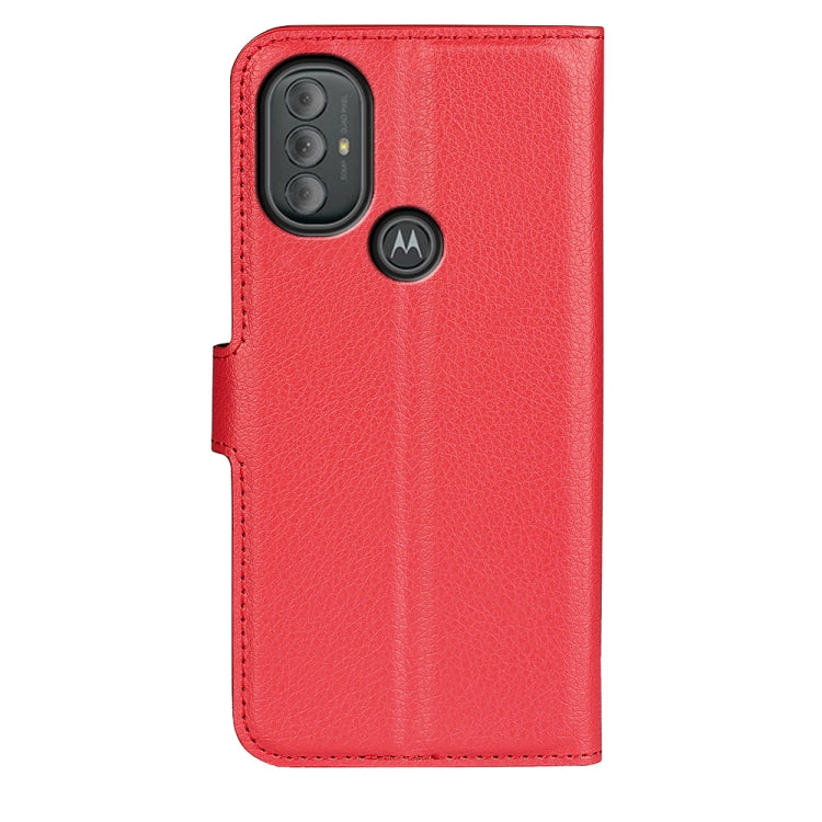 For Motorola Moto G Power 2022 Litchi Texture Horizontal Flip Protective Case with Holder & Card Slots & Wallet