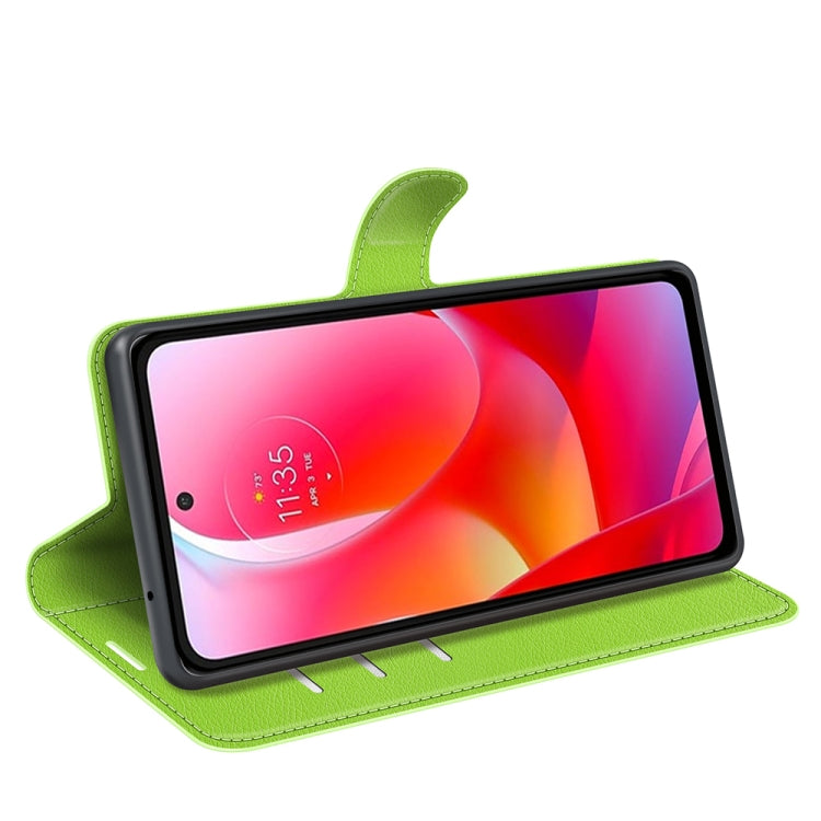 For Motorola Moto G Power 2022 Litchi Texture Horizontal Flip Protective Case with Holder & Card Slots & Wallet