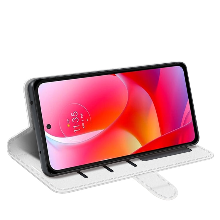 For Motorola Moto G Power 2022 R64 Texture Single Horizontal Flip Phone Protective Case with Holder & Card Slots & Wallet& Photo Frame