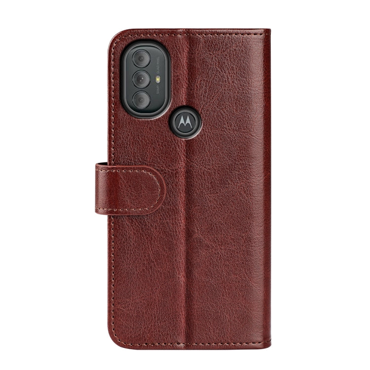 For Motorola Moto G Power 2022 R64 Texture Single Horizontal Flip Phone Protective Case with Holder & Card Slots & Wallet& Photo Frame