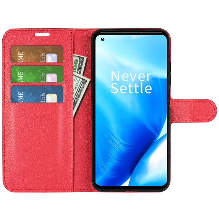 For OnePlus Nord N20 5G Litchi Texture Horizontal Flip Protective Case with Holder & Card Slots & Wallet