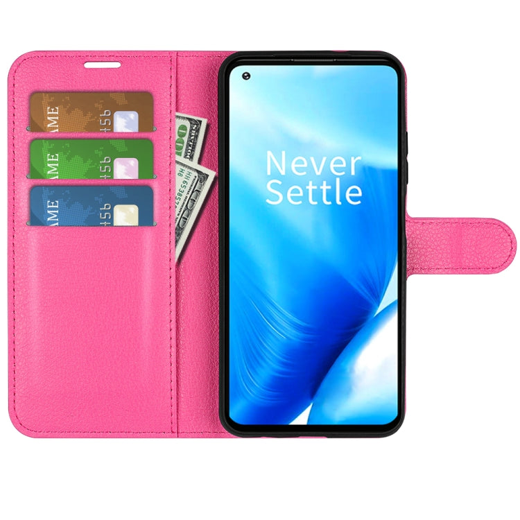 For OnePlus Nord N20 5G Litchi Texture Horizontal Flip Protective Case with Holder & Card Slots & Wallet