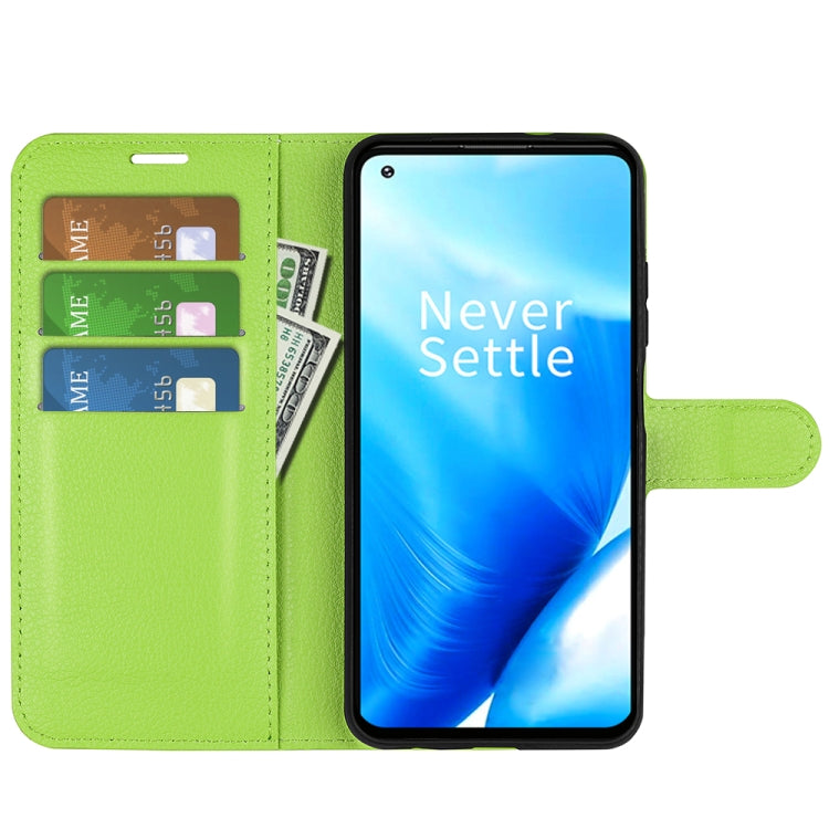 For OnePlus Nord N20 5G Litchi Texture Horizontal Flip Protective Case with Holder & Card Slots & Wallet