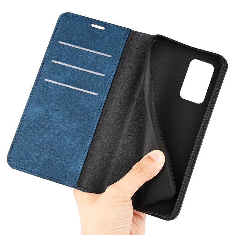 For Samsung Galaxy A33 5G Retro-skin Magnetic Leather Case with Holder & Card Slots & Wallet