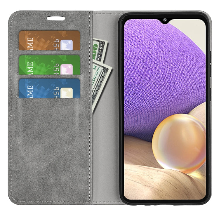 For Samsung Galaxy A53 5G Retro-skin Magnetic Leather Case with Holder & Card Slots & Wallet