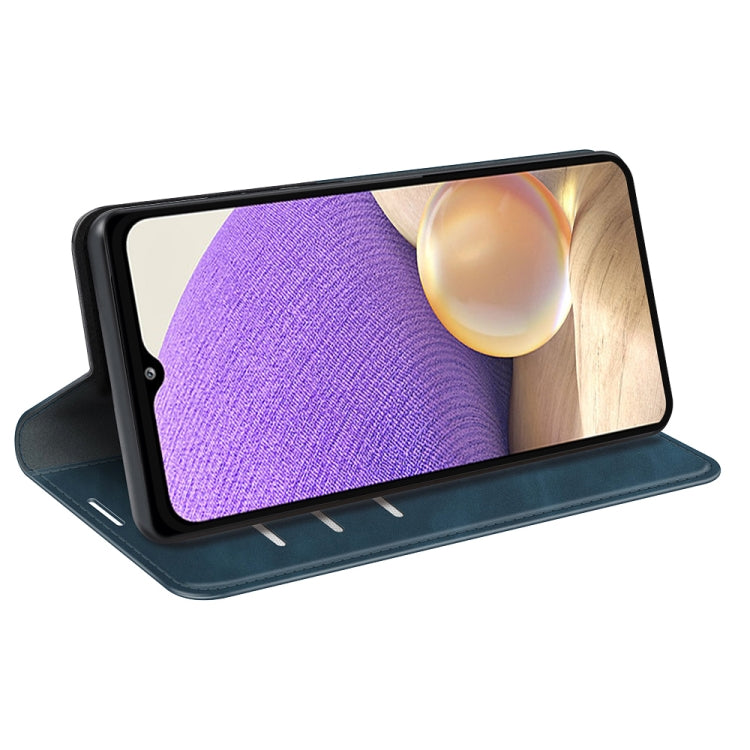 For Samsung Galaxy A53 5G Retro-skin Magnetic Leather Case with Holder & Card Slots & Wallet