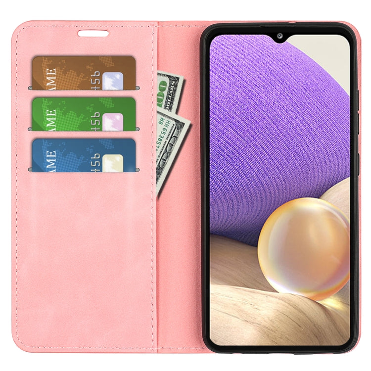 For Samsung Galaxy A53 5G Retro-skin Magnetic Leather Case with Holder & Card Slots & Wallet