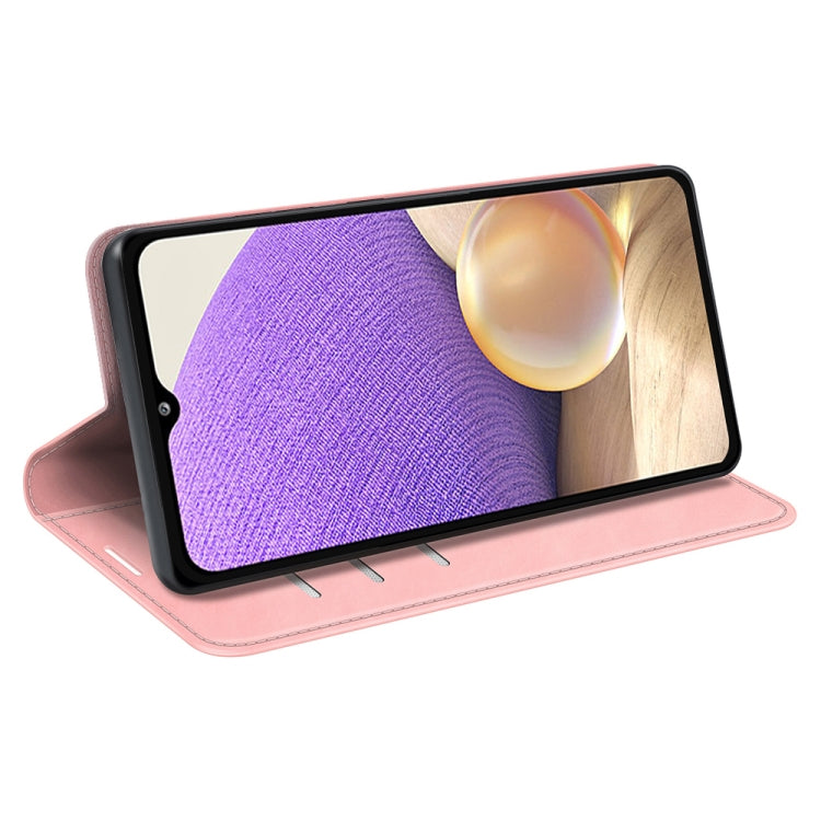 For Samsung Galaxy A53 5G Retro-skin Magnetic Leather Case with Holder & Card Slots & Wallet