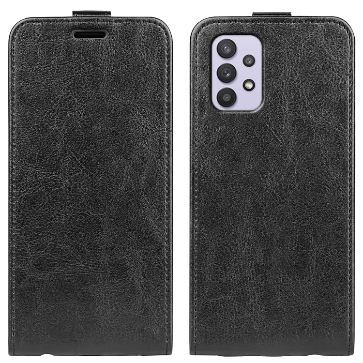 For Samsung Galaxy A53 5G R64 Texture Vertical Flip Leather Case with Card Slots & Photo Frame