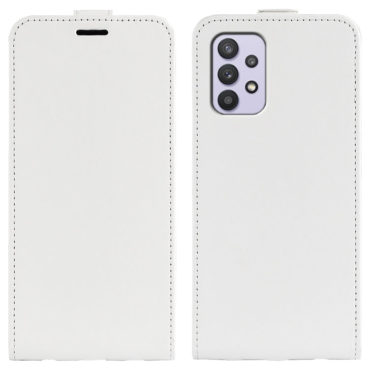For Samsung Galaxy A53 5G R64 Texture Vertical Flip Leather Case with Card Slots & Photo Frame