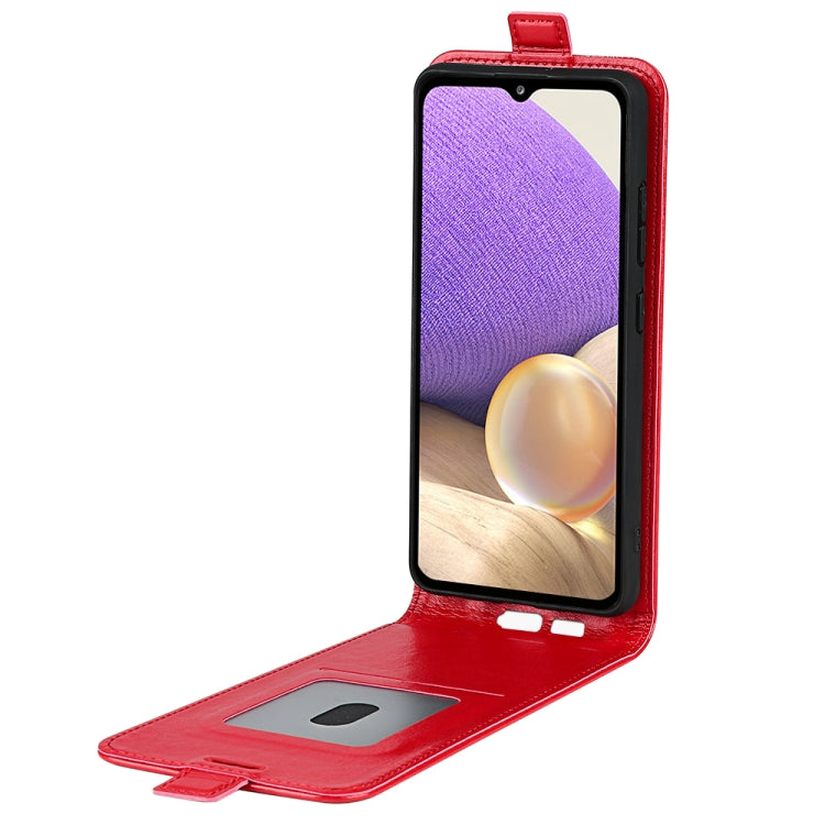 For Samsung Galaxy A53 5G R64 Texture Vertical Flip Leather Case with Card Slots & Photo Frame