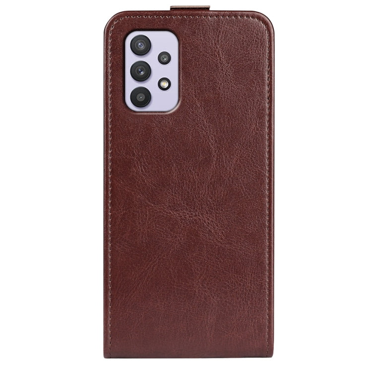 For Samsung Galaxy A53 5G R64 Texture Vertical Flip Leather Case with Card Slots & Photo Frame