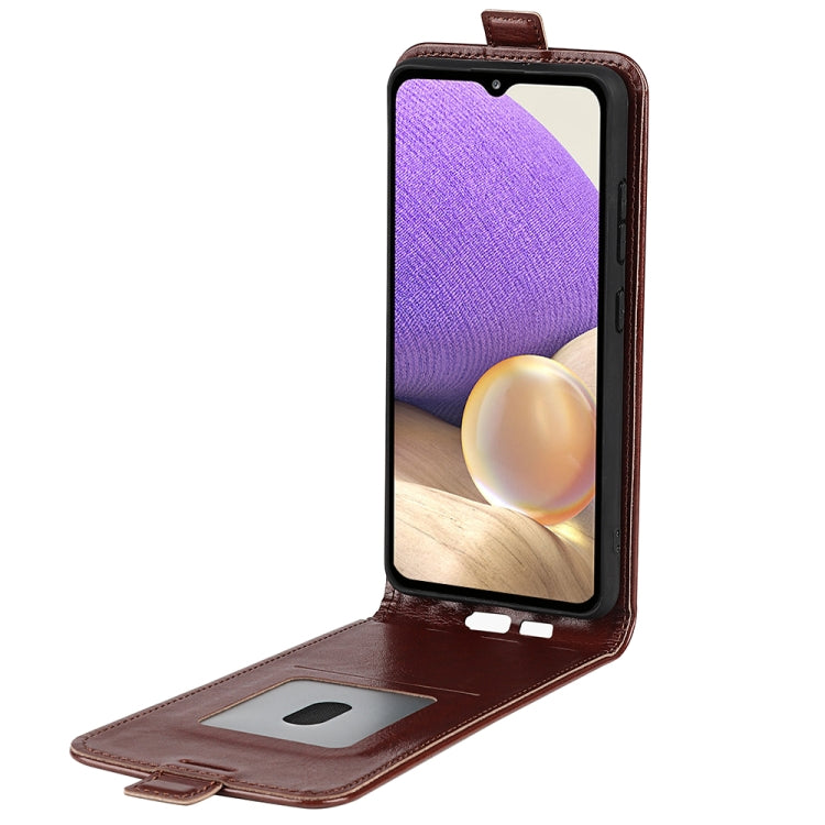 For Samsung Galaxy A53 5G R64 Texture Vertical Flip Leather Case with Card Slots & Photo Frame