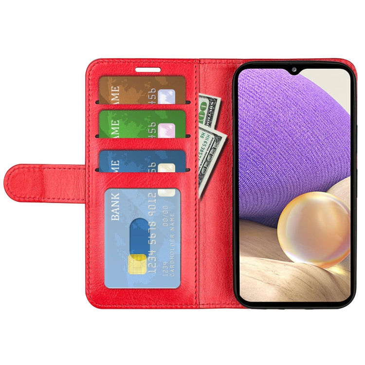 For Samsung Galaxy A53 5G R64 Texture Horizontal Flip Leather Case with Holder & Card Slots & Wallet & Photo Frame