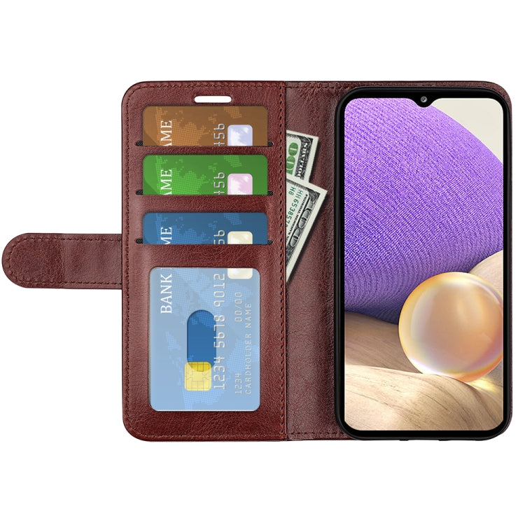 For Samsung Galaxy A53 5G R64 Texture Horizontal Flip Leather Case with Holder & Card Slots & Wallet & Photo Frame