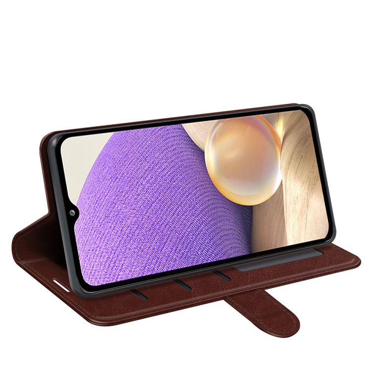 For Samsung Galaxy A53 5G R64 Texture Horizontal Flip Leather Case with Holder & Card Slots & Wallet & Photo Frame