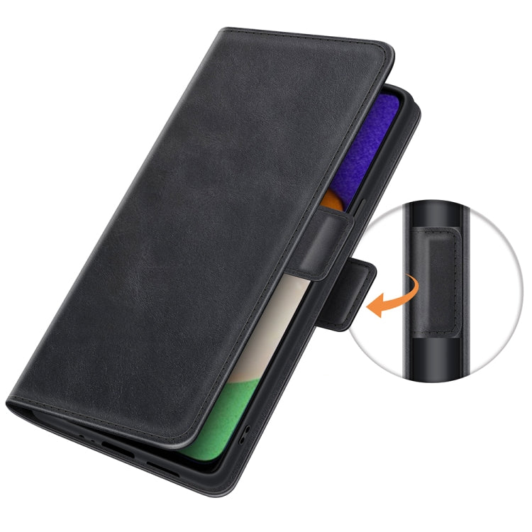 For Samsung Galaxy A13 5G Dual-side Magnetic Buckle Horizontal Flip Leather Case with Holder & Card Slots & Wallet