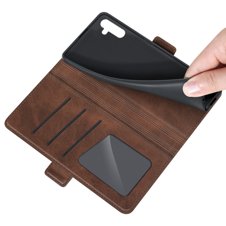 For Samsung Galaxy A13 5G Dual-side Magnetic Buckle Horizontal Flip Leather Case with Holder & Card Slots & Wallet