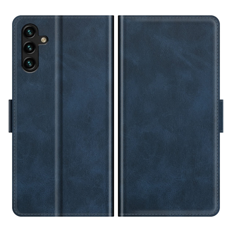 For Samsung Galaxy A13 5G Dual-side Magnetic Buckle Horizontal Flip Leather Case with Holder & Card Slots & Wallet
