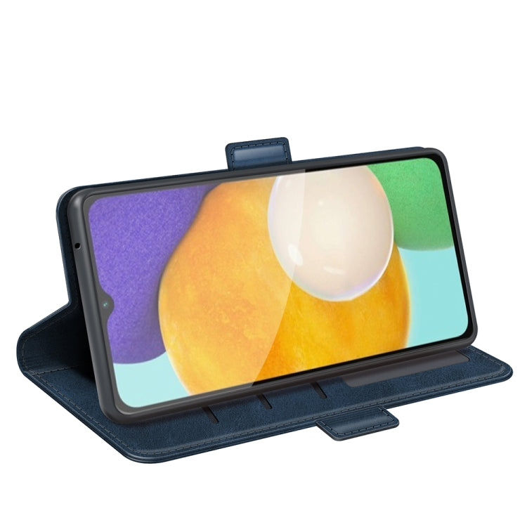 For Samsung Galaxy A13 5G Dual-side Magnetic Buckle Horizontal Flip Leather Case with Holder & Card Slots & Wallet
