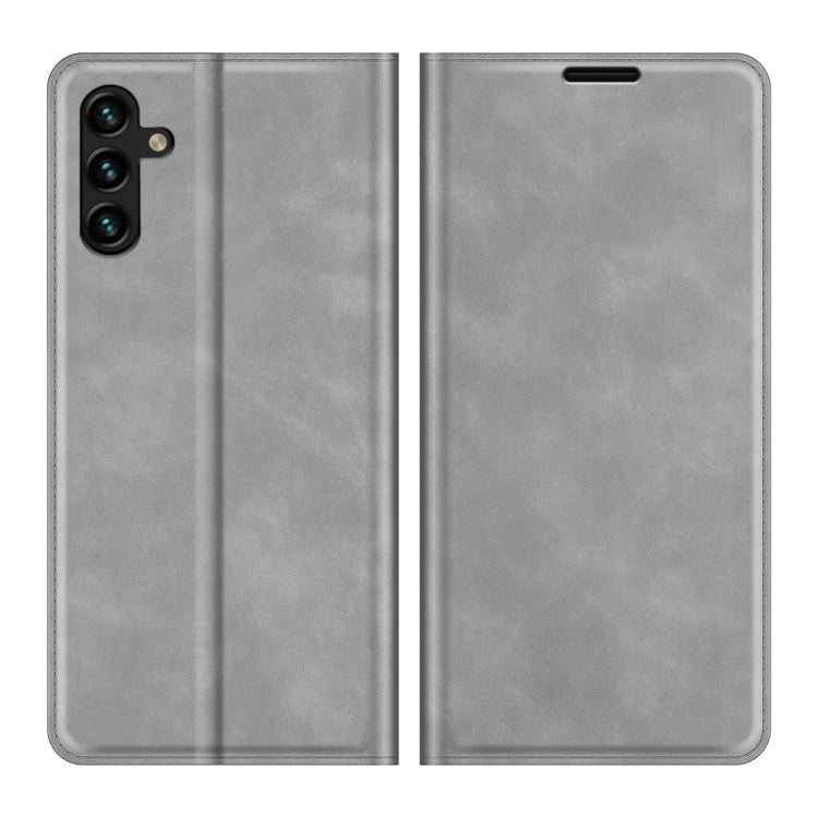 For Samsung Galaxy A13 5G Retro-skin Magnetic Leather Case with Holder & Card Slots & Wallet