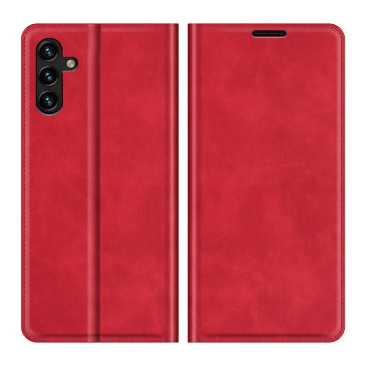 For Samsung Galaxy A13 5G Retro-skin Magnetic Leather Case with Holder & Card Slots & Wallet