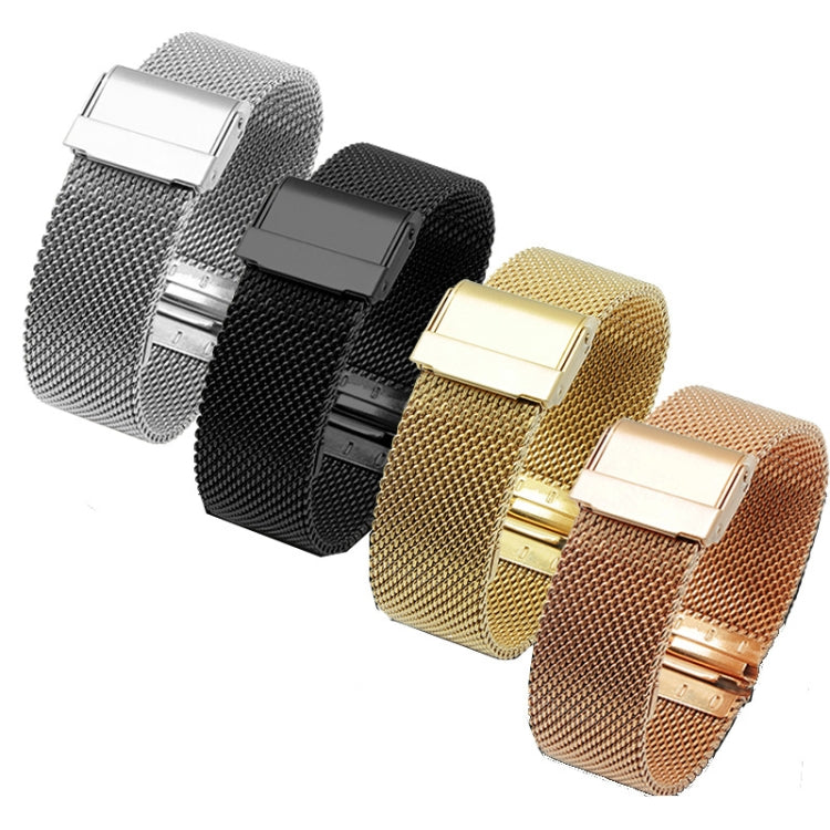 For Huawei Watch GT 3 42mm Stainless Steel Milan Double Buckle Watch Band