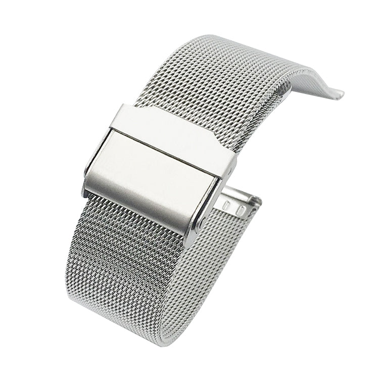 For Huawei Watch GT 2 42mm Stainless Steel Milan Double Buckle Watch Band