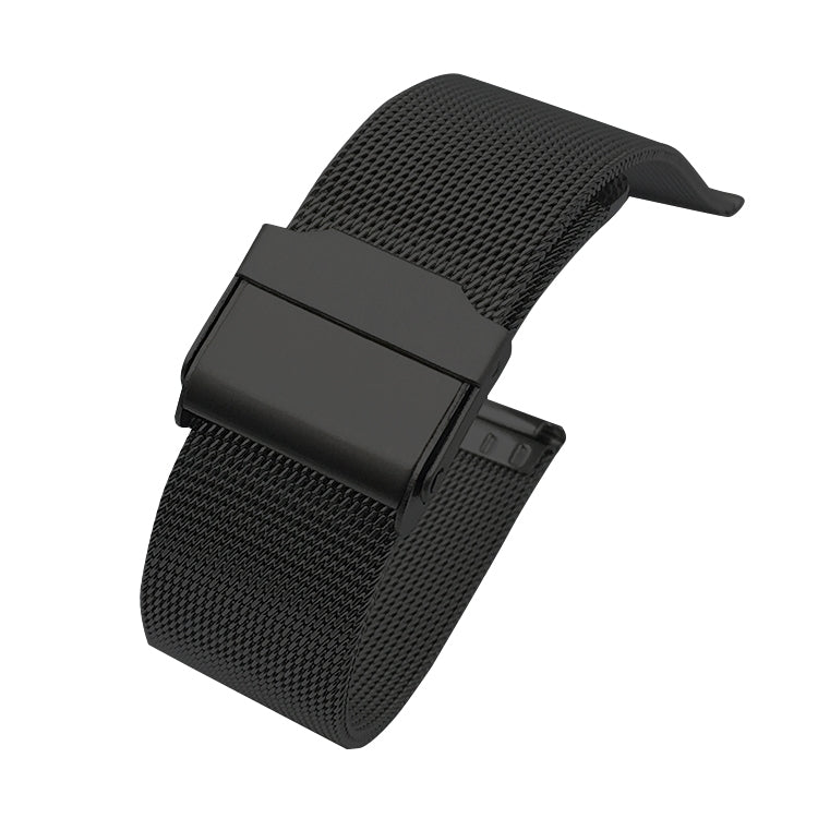 For Huawei Watch GT 2 42mm Stainless Steel Milan Double Buckle Watch Band