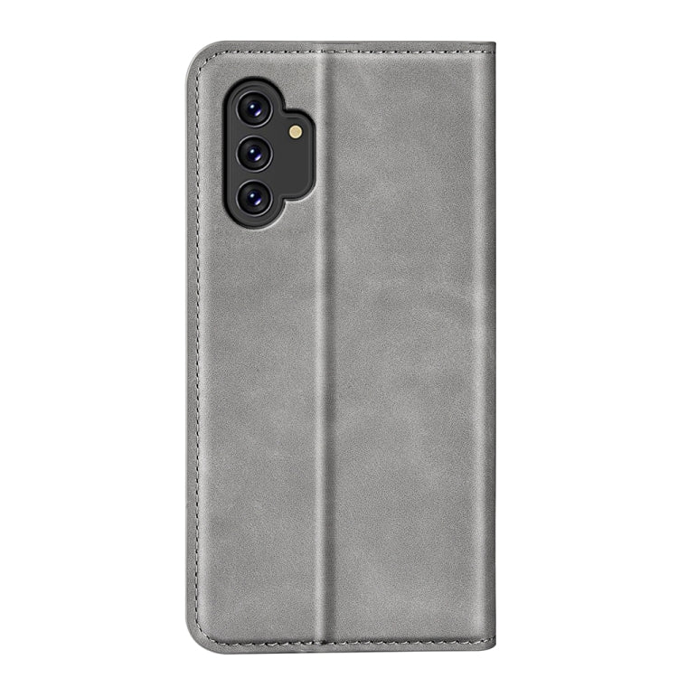 For Samsung Galaxy A13 4G Retro-skin Magnetic Leather Case with Holder & Card Slots & Wallet