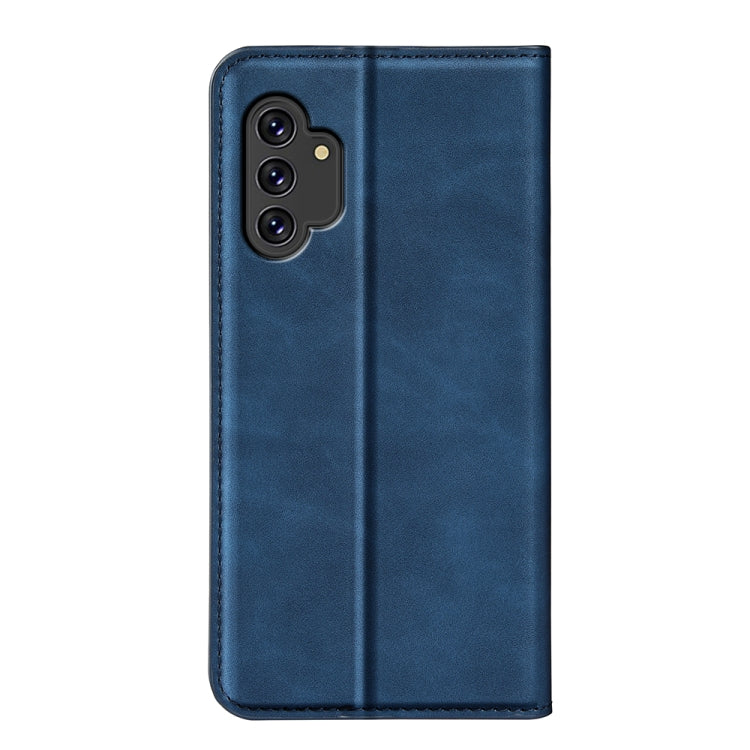 For Samsung Galaxy A13 4G Retro-skin Magnetic Leather Case with Holder & Card Slots & Wallet