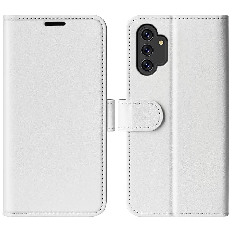 For Samsung Galaxy A13 4G R64 Texture Horizontal Flip Leather Case with Holder & Card Slots & Wallet & Photo Frame