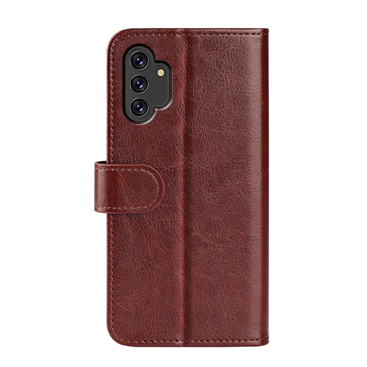 For Samsung Galaxy A13 4G R64 Texture Horizontal Flip Leather Case with Holder & Card Slots & Wallet & Photo Frame