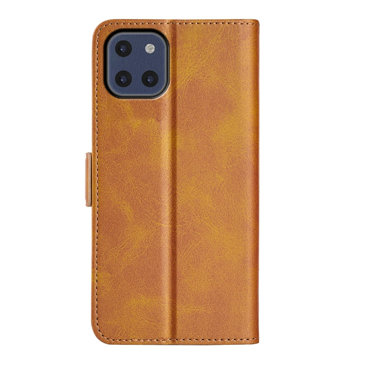 For Samsung Galaxy A03 164mm Dual-side Magnetic Buckle Horizontal Flip Leather Case with Holder & Card Slots & Wallet
