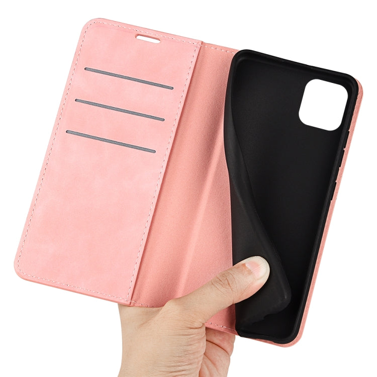 For Samsung Galaxy A03 164mm Retro-skin Magnetic Leather Case with Holder & Card Slots & Wallet