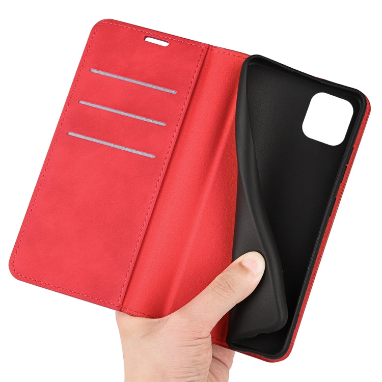 For Samsung Galaxy A03 164mm Retro-skin Magnetic Leather Case with Holder & Card Slots & Wallet