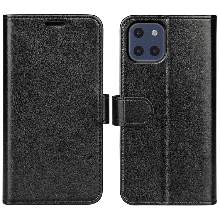 For Samsung Galaxy A03 164mm R64 Texture Horizontal Flip Leather Case with Holder & Card Slots & Wallet & Photo Frame