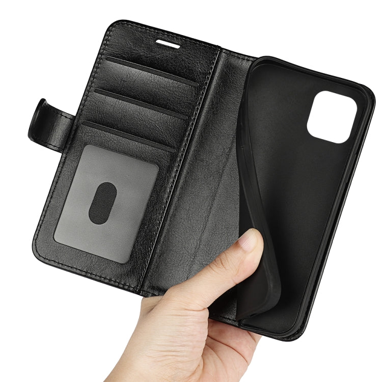 For Samsung Galaxy A03 164mm R64 Texture Horizontal Flip Leather Case with Holder & Card Slots & Wallet & Photo Frame