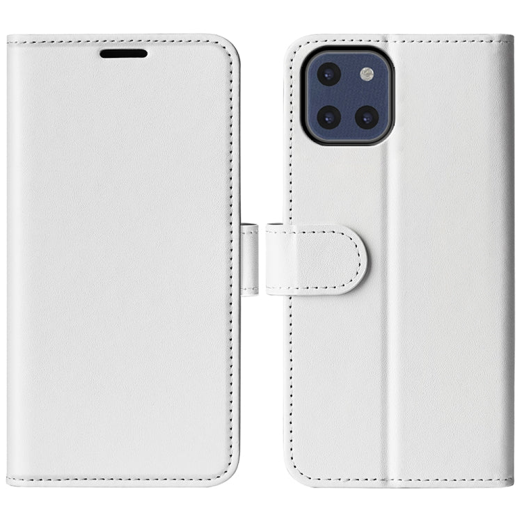 For Samsung Galaxy A03 166mm R64 Texture Horizontal Flip Leather Case with Holder & Card Slots & Wallet & Photo Frame