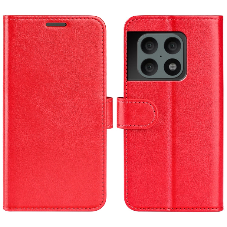 For  OnePlus 10 Pro 5G R64 Texture Single Horizontal Flip Phone Protective Case with Holder & Card Slots & Wallet& Photo Frame