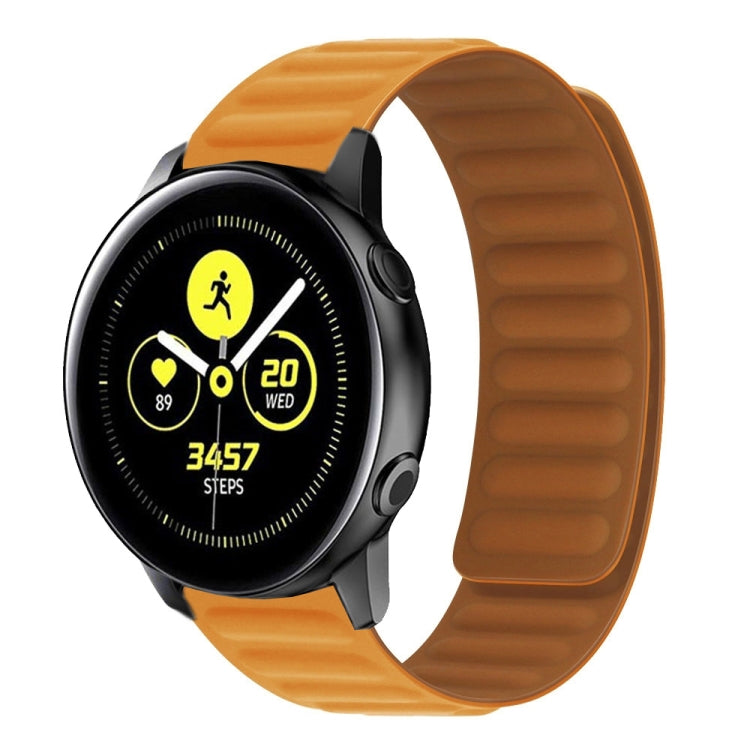 Silicone Magnetic Watch Band For Samsung Galaxy Watch Active