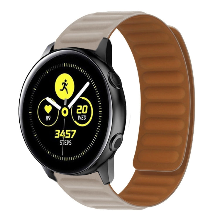 Silicone Magnetic Watch Band For Samsung Galaxy Watch Active