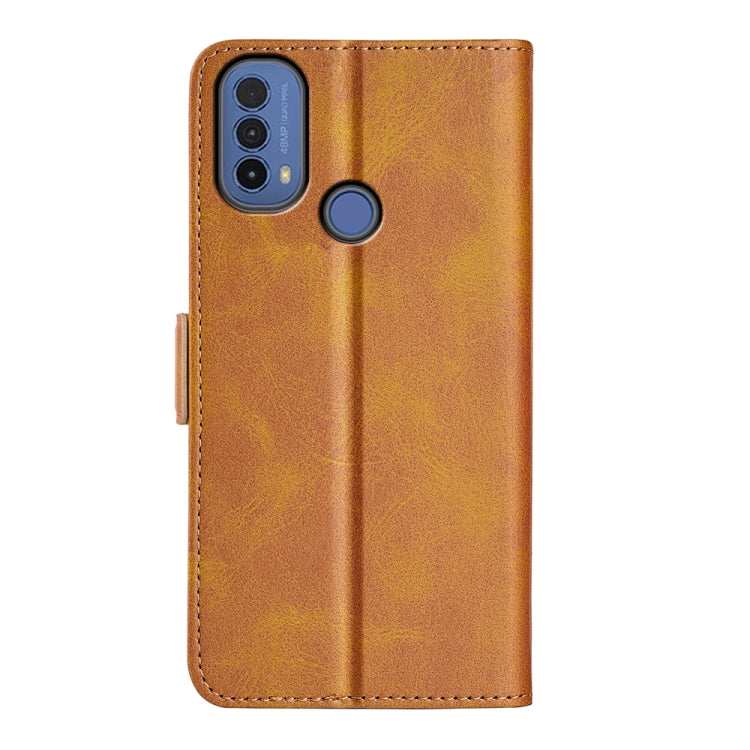 For Motorola Moto E30 / E40 Dual-side Magnetic Buckle Leather Phone Case